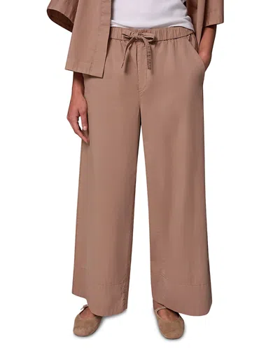 Donna Karan Weekend The Bali Cotton Beach Pants In Brown