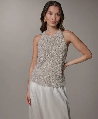 Donna Karan Weekend Women's Halter-style Tank Top In Turin Combo