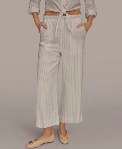 Donna Karan Weekend Women's High-rise Pants In White