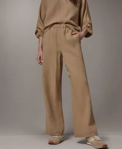 Donna Karan Weekend Women's Mid-rise Side Seam Pants In Multi