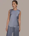 Donna Karan Weekend Women's Sleeveless Tank Top In Gray
