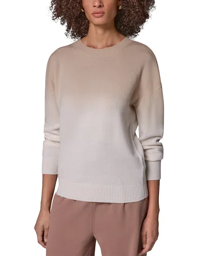 Donna Karan Weekend Wool & Cashmere Ombre Drop Shoulder Sweater In Neutral