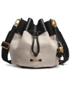 Donna Karan Weekend Woven Medium Bucket Bag In Multi