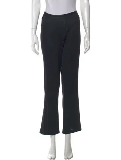 Pre-owned Donna Karan Wide Leg Pants In Black