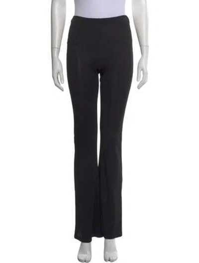 Pre-owned Donna Karan Wide Leg Pants In Black