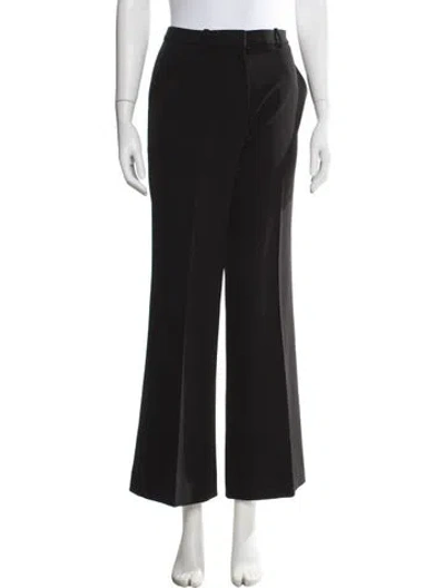 Pre-owned Donna Karan Wide Leg Pants In Black