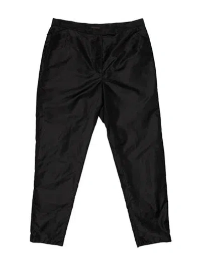 Pre-owned Donna Karan Wide Leg Pants In Black