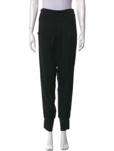 Pre-owned Donna Karan Wide Leg Pants In Black