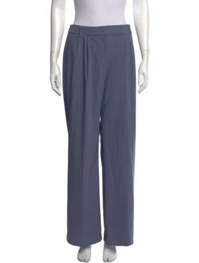 Pre-owned Donna Karan Wide Leg Pants In Blue
