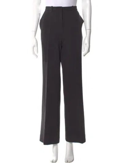 Pre-owned Donna Karan Wide Leg Pants In Gray