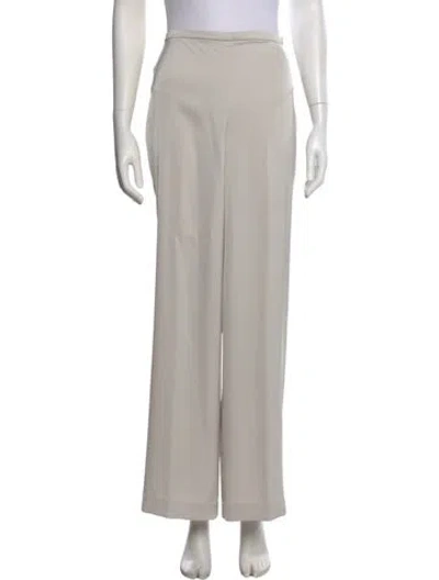 Pre-owned Donna Karan Wide Leg Pants In Grey