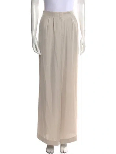 Pre-owned Donna Karan Wide Leg Pants In Neutral