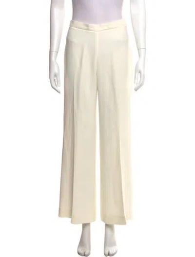 Pre-owned Donna Karan Wide Leg Pants In Neutrals