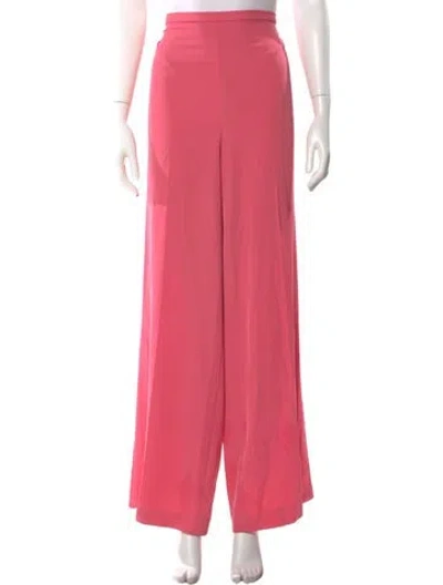 Pre-owned Donna Karan Wide Leg Pants In Pink