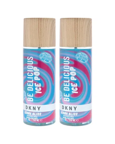 Donna Karan Women's 8.4oz Dkny Be Delicious Ice Pop - Berry Bliss - Pack Of 2 In Blue