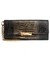 Donna Karan Women's Amagansett Metallic Croco Wallet In Multi