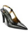 Donna Karan New York Donna Pointed Toe Slingback Pump In Black