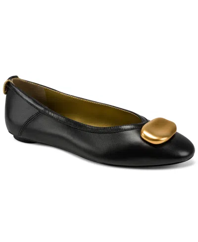 Donna Karan Women's Arciela Ballet Flats In Black