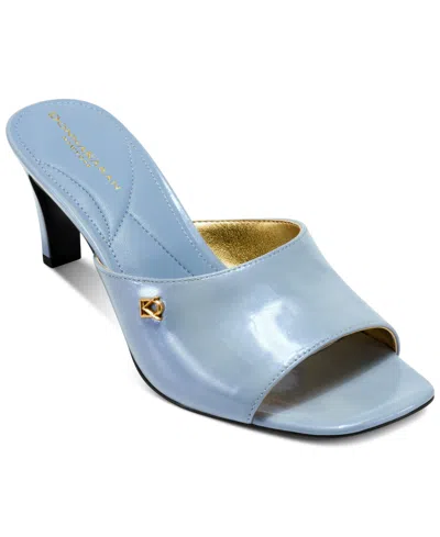 Donna Karan Women's Belarose Slip-on Mule Sandals In Blue Frost