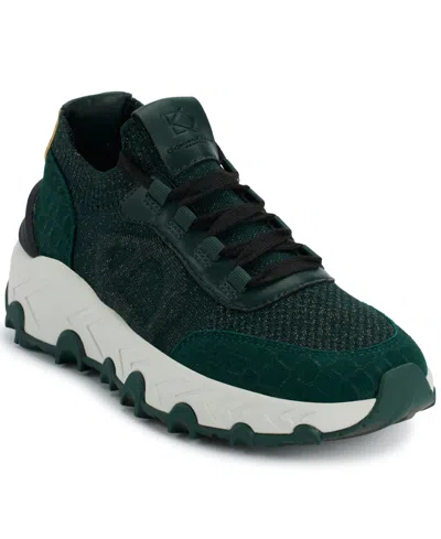 Donna Karan New York Brantley Wedge Sneaker In Forest Green