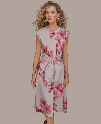 DONNA KARAN WOMEN'S CAP SLEEVE DRESS