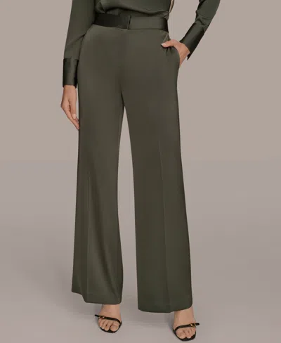 Donna Karan Women's Charmeuse Wide-leg Pants