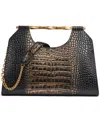 Donna Karan Women's Commack Metallic Croco Clutch In Multi