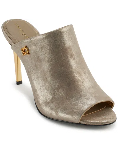 Donna Karan Women's Donna Slip-on Mule Pumps In Cloud,silver
