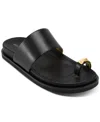 Donna Karan Women's Hooper Toe Ring Sandals In Black