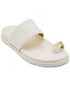 Donna Karan Hooper Toe Loop Sandal In Neutral