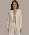 Donna Karan Women's Jacquard One-button Blazer