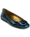 Donna Karan Kylee Ballet Flat In Blue