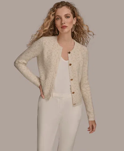 DONNA KARAN WOMEN'S LONG SLEEVE SWEATER
