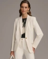 DONNA KARAN WOMEN'S ONE BUTTON BLAZER