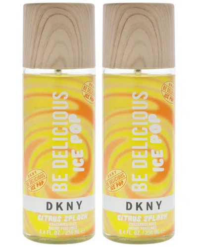 Donna Karan Women's Pack Of Two 8.4oz Dkny Be Delicious Ice Pop - Citrus Splash Fragrance Mists