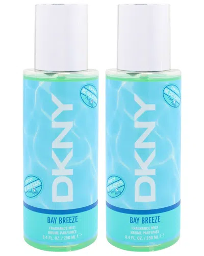 Donna Karan Women's Pack Of Two 8.4oz Dkny Be Delicious Pool Party - Bay Breeze Fragrance Mists In Blue