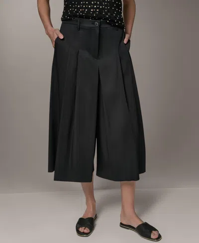 Donna Karan Women's Pleated Pants In Black