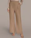 Donna Karan New York Wide Leg Pants In Brown