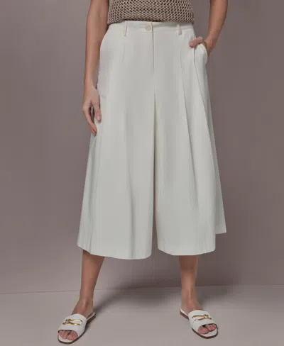 Donna Karan Women's Pleated Wide-leg Pants In Multi