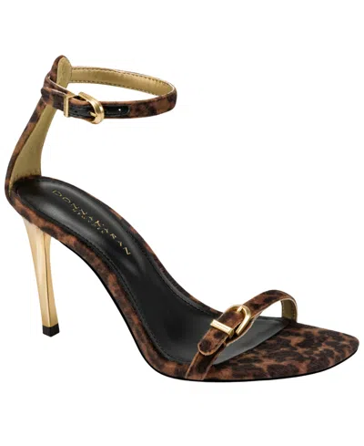 Donna Karan Women's Pryce High Stiletto Sandals In Brown