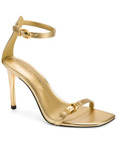 Donna Karan Women's Pryce Stiletto Heel Sandals In Gold
