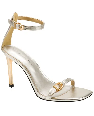 Donna Karan Women's Pryce Stiletto Heel Sandals In Metallic