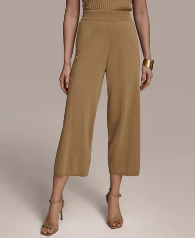 DONNA KARAN WOMEN'S PULL-ON KNIT PANTS