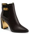 Donna Karan Women's Raine Chelsea Almond Toe Booties In Brown