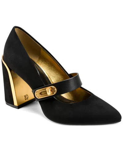 Donna Karan Women's Rosey Mary Jane Pumps In Black