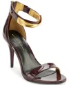 Donna Karan New York Sabina Ankle Strap Sandal In Wine
