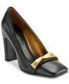 Donna Karan Women's Sabina Square Toe Pumps In Black