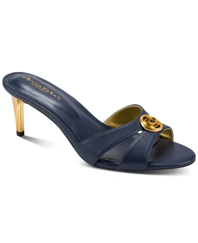 Donna Karan Women's Samson Slip-on Dress Sandals In Blue