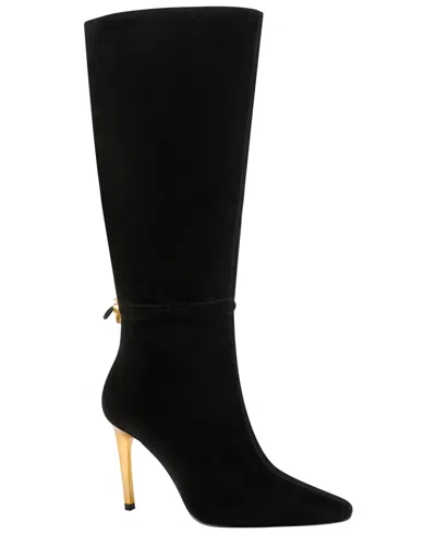 Donna Karan Women's Sariah Stiletto Heeled Boots In Black