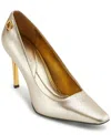 Donna Karan Women's Savita High Slip-on Pumps In White Gold,gold